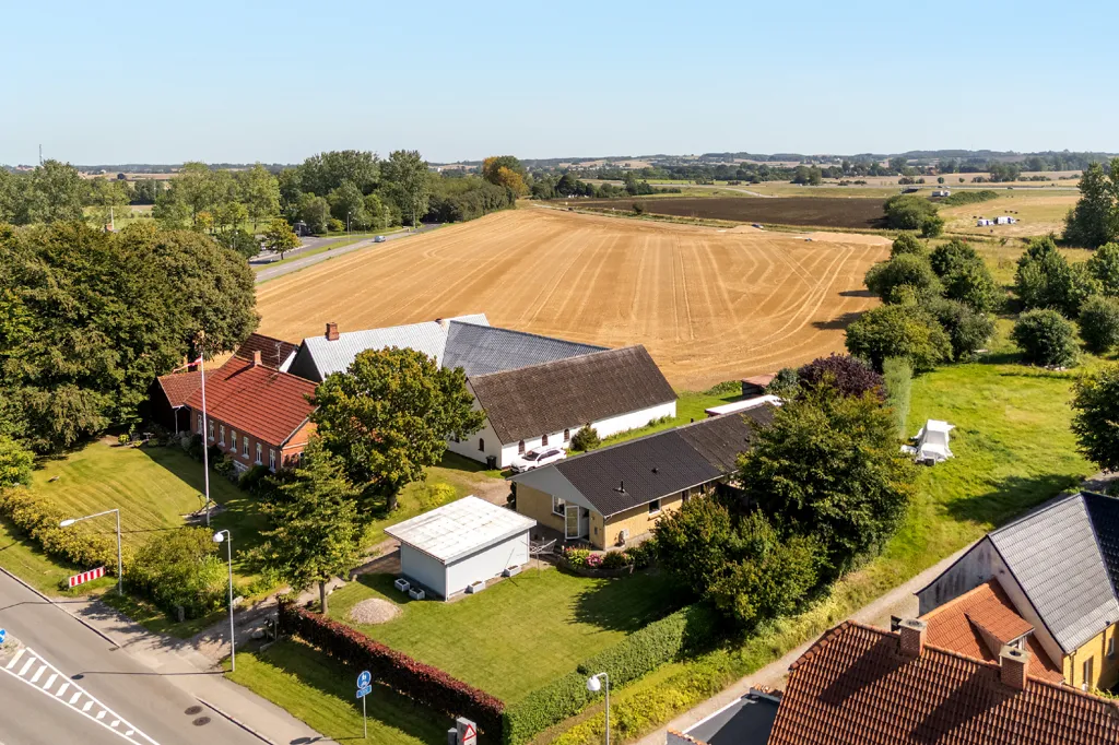 Vue aérienne - Maison 4 pièces à Regstrup