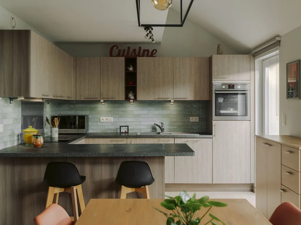 Cuisine - Duplex avec Terrasse Sud à Aubange