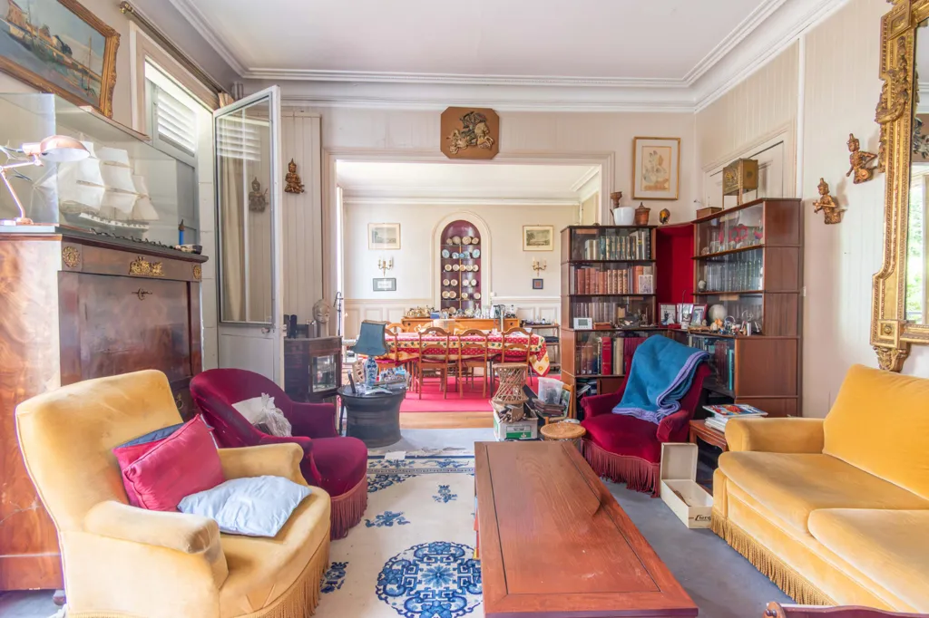 Soggiorno - Historic House with Garden in Montmorency Centre