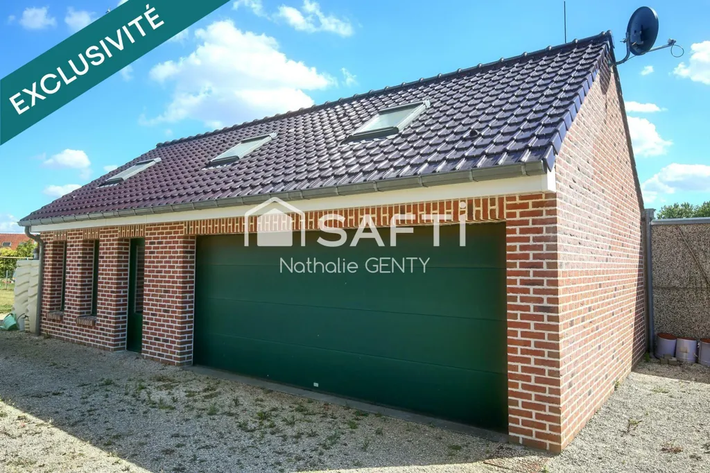 Extérieur - Maison avec Jardin et Garage à Houtkerque