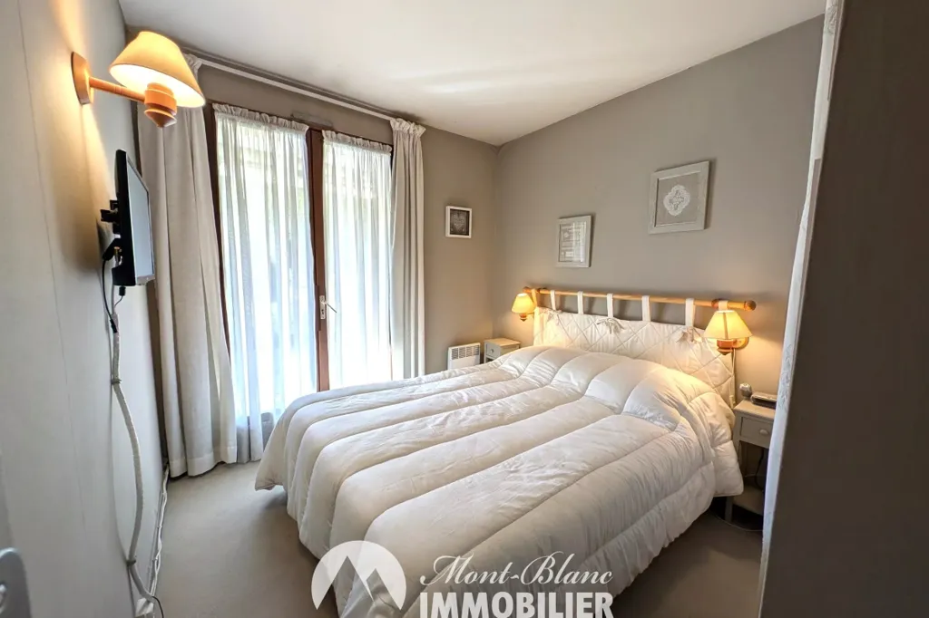 Bedrooms - 2-Bed Apartment with Garden in Saint-Gervais les Bains