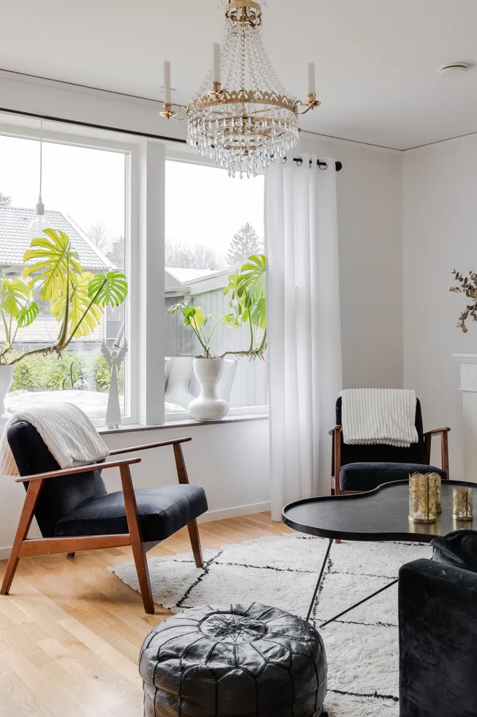 Séjour - Apartment with Garden in Bredvik