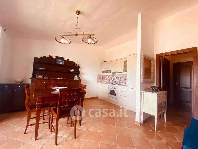 Dining Room - Apartment with Balcony and Pool in Arzachena