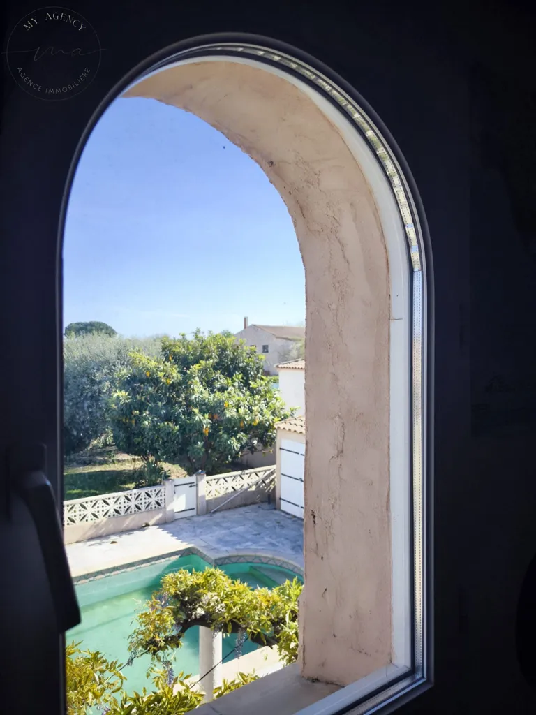 Terrazza - Provençal Style House with Pool in Lignan-sur-Orb