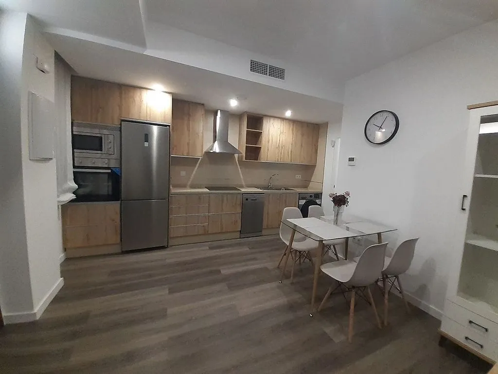 Kitchen - Loft with Park View in Córdoba