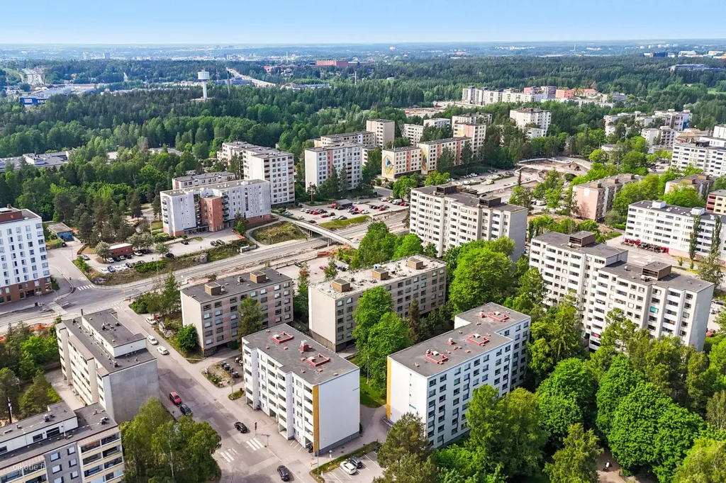 Vista aerea - Bright Apartment with Sauna in Hakunila, Vantaa