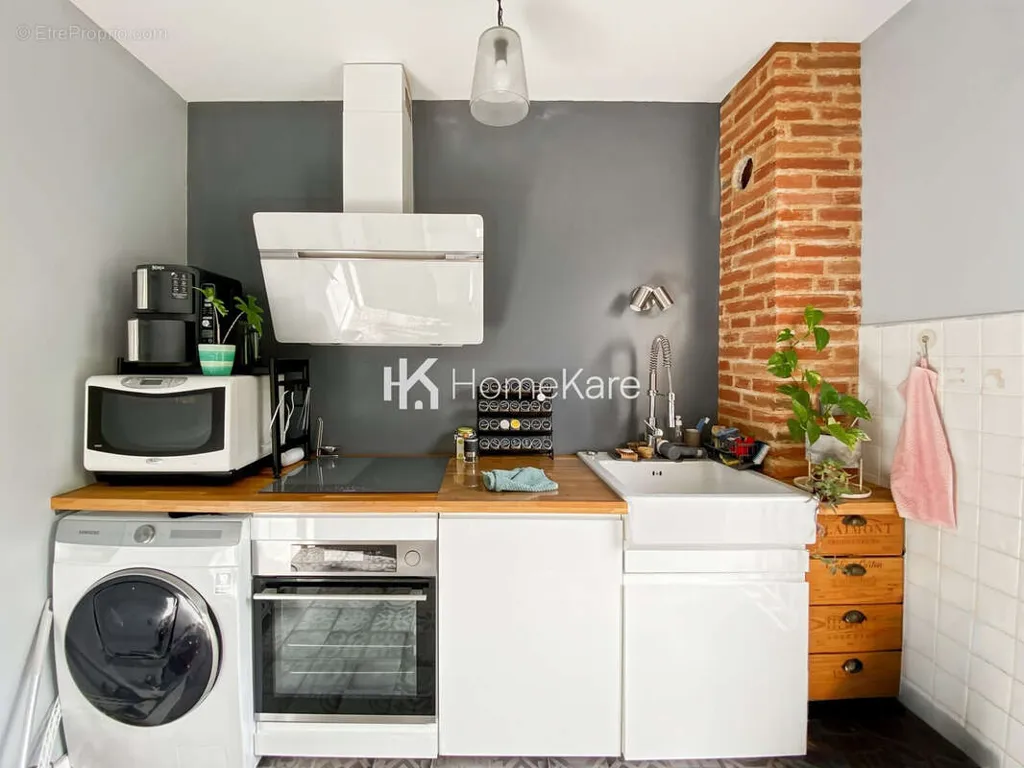 Cuisine - Duplex T3/T4 avec Terrasse à Toulouse
