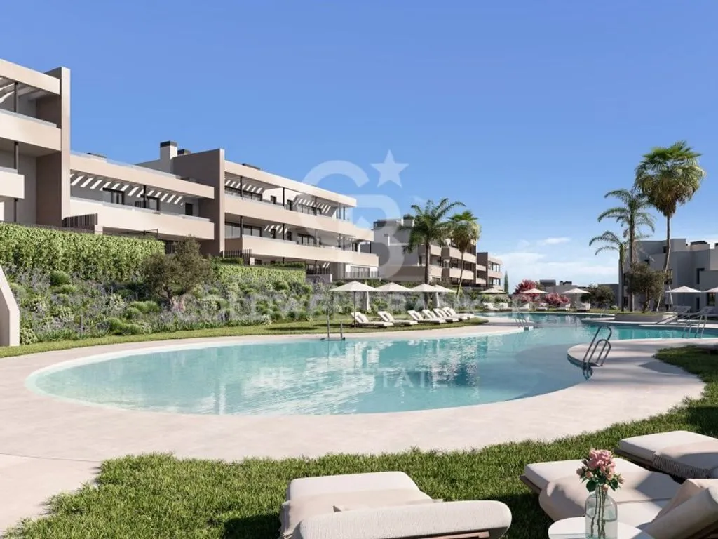 Pool - Luxury Flat with Golf View in Casares