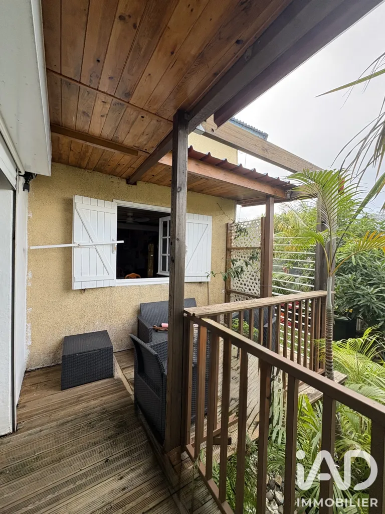 Terrace - Character House with Mezzanine in Saint-Philippe
