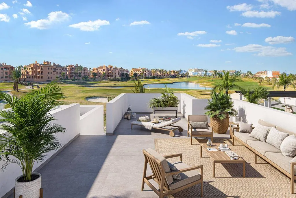 Terrasse - Detached Villa with Pool in Los Alcázares