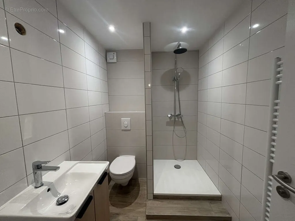 Salles de bain - Appartement 3 Pièces avec Jardin à Saverne