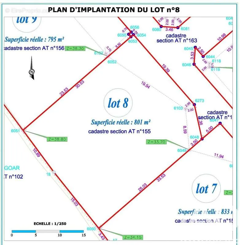 Plaan - Constructible Plot with Calm Setting in Landerneau