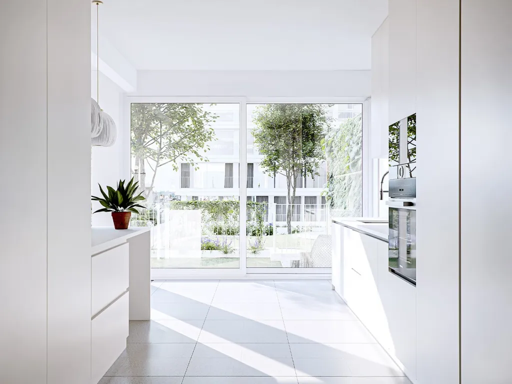 Köök - T2 Apartment with River View in Vila Nova de Gaia