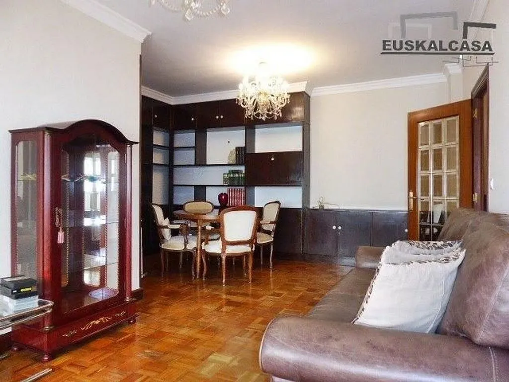 Living Room - Furnished Flat with Terrace in Ametzola