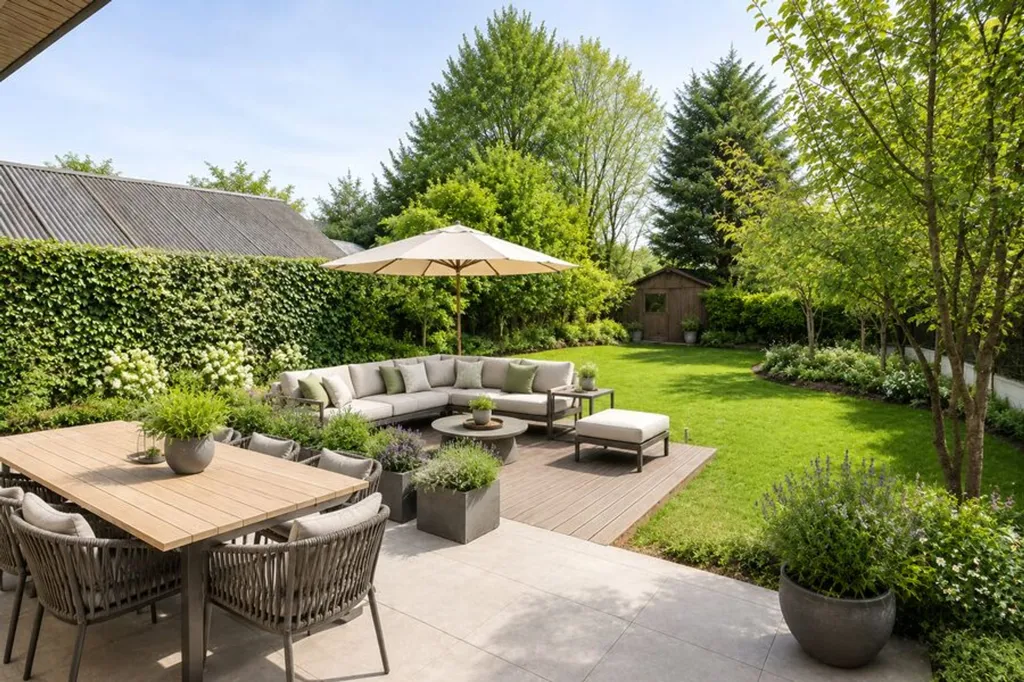 Jardin - Maison Individuelle à Rénover dans un Cadre Calme à Harelbeke