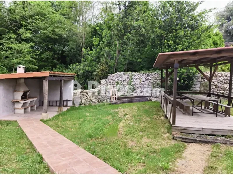 Terrasse - Stone Cottage with Garden in Rucandio