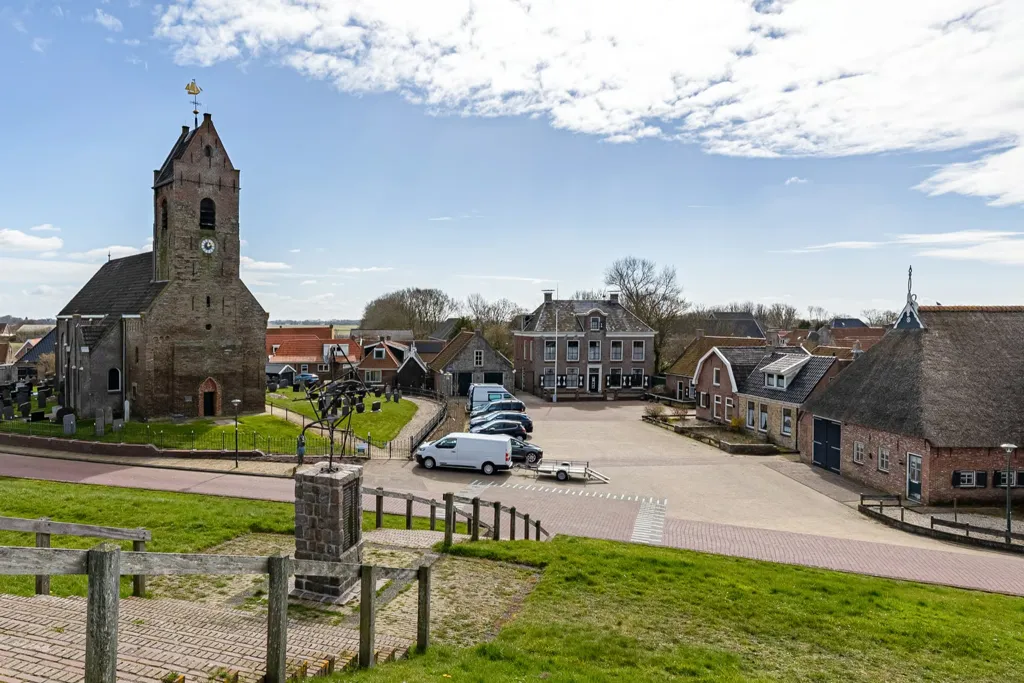 Monumental House with Waddenzee View in Wierum