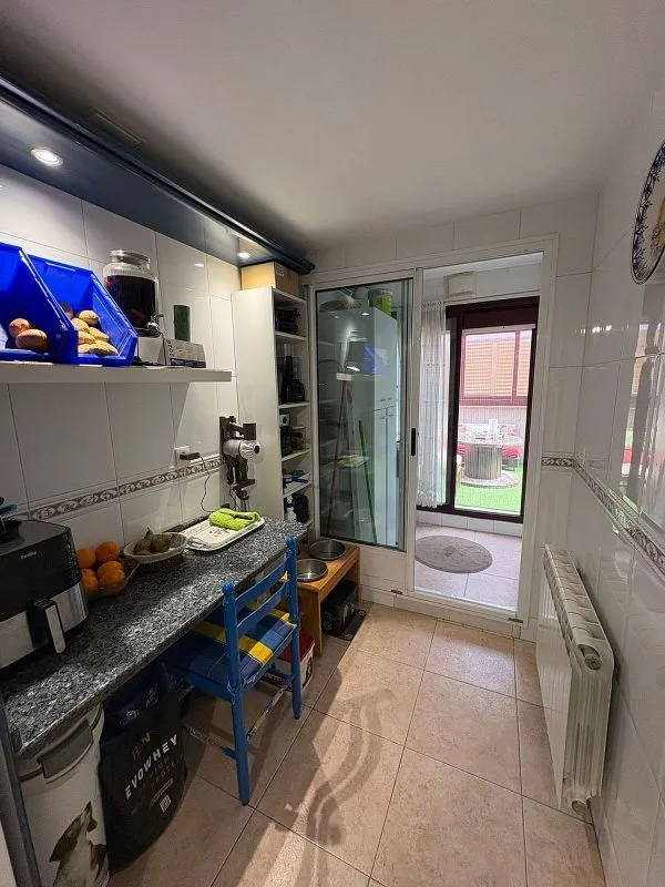 Kitchen - Apartment with Terrace in La Cistérniga