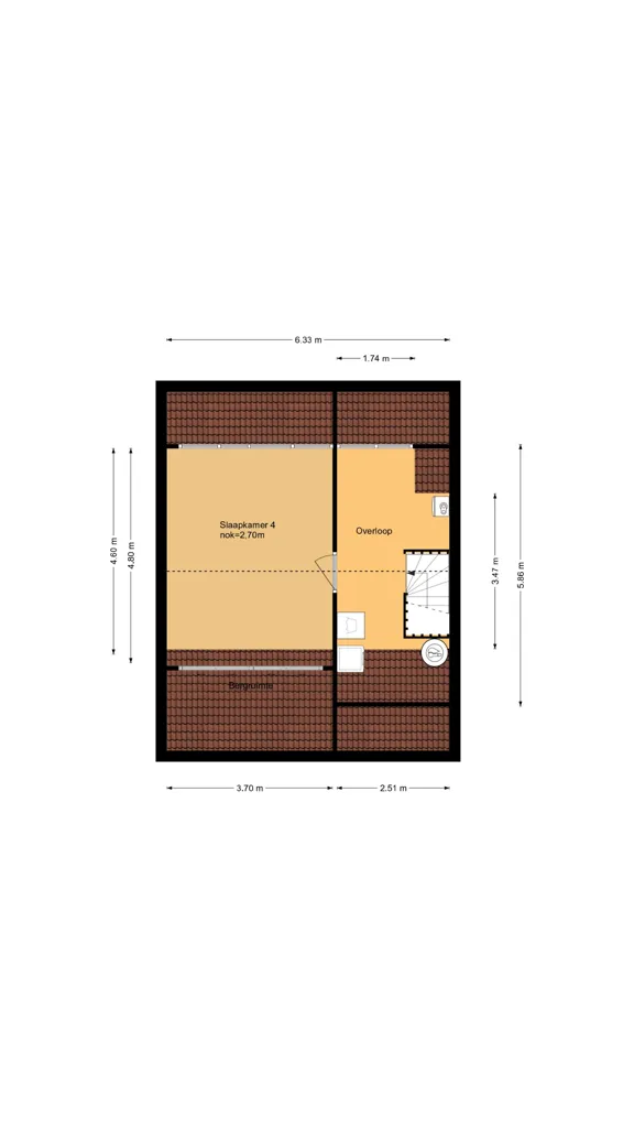 Planimetria - Energetically Efficient Semi-detached House with Garden in Gouda