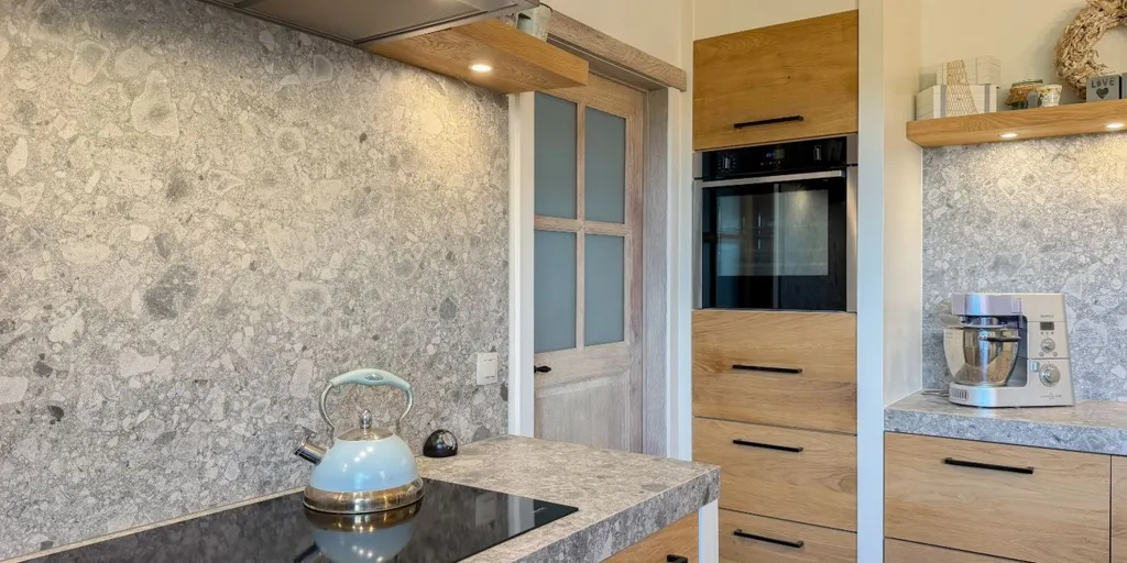 Cuisine - Villa avec Jardin et Piscine à Ellezelles