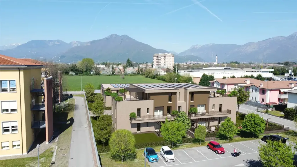 Välivaade - Attico with 80m² Terrace in Thiene