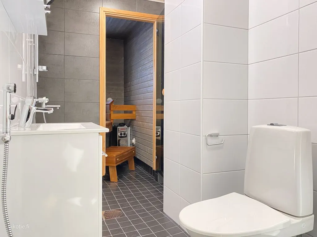 Bagni - 2-Bed Flat with Sauna in Saksala, Lahti