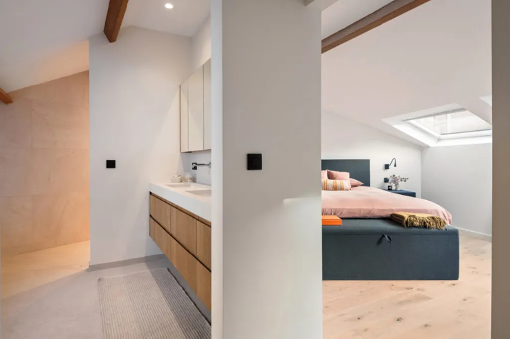 Bedrooms - Duplex Penthouse with Spacious Terrace in Antwerp