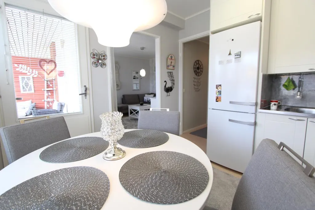 Salle à manger - Modern Apartment with Sauna in Ollinsaari