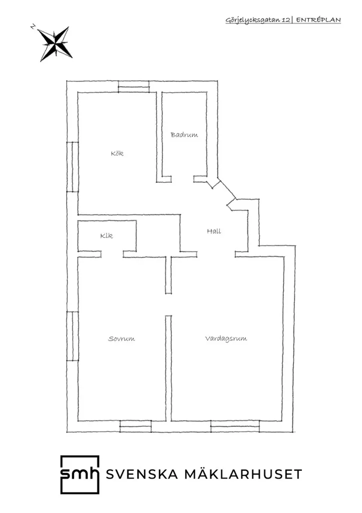 Appartement 2 pièces à Mölndal
