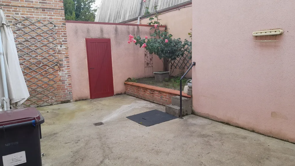 Jardin - Maison 3 Pièces avec Garage à Lamotte-Beuvron