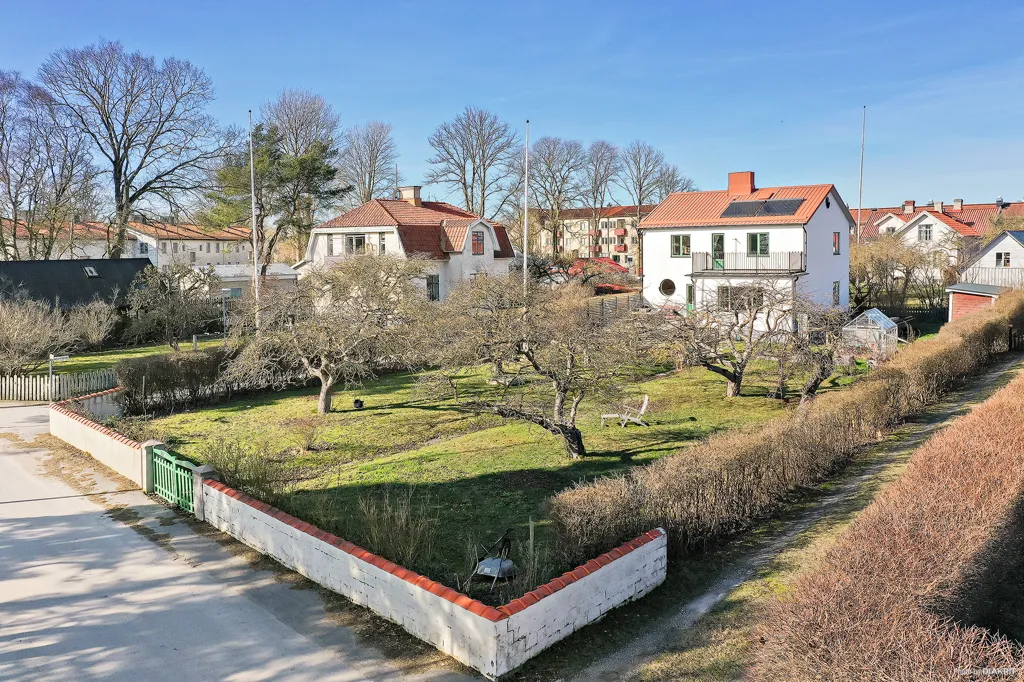 Vue aérienne - Funkis Villa with Sea View in Slite