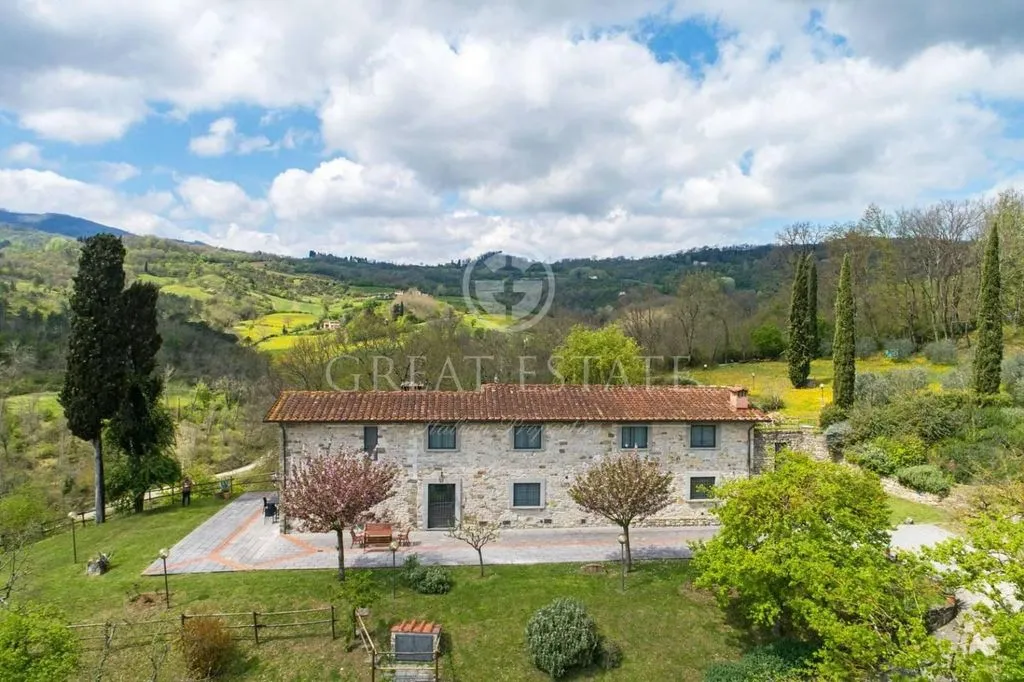 Õhuvaade - Tuscan Farmhouse with Pool in Mugello