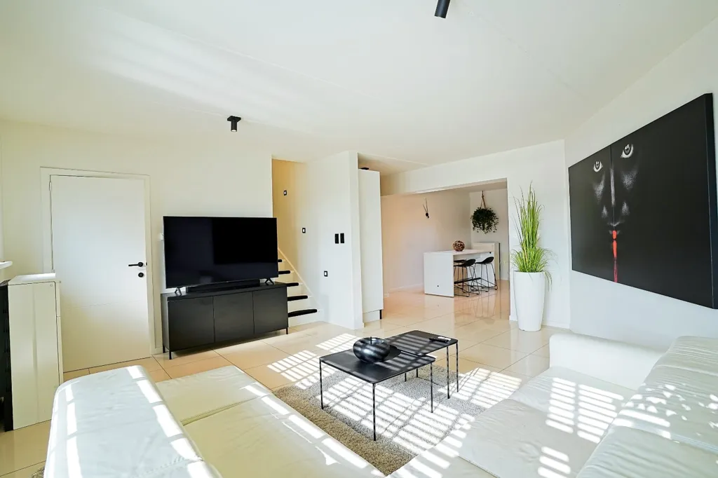 Séjour - Appartement Lumineux au Centre de Londerzeel