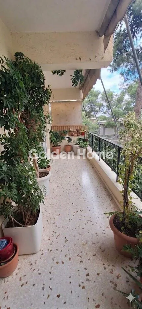 Terrace - Apartment with Garden View in Menidi, Athens