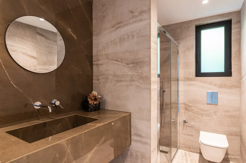 Salles de bain - Luxury Villa with Pool in Varkiza