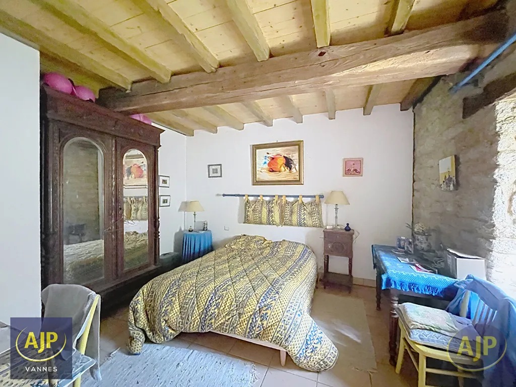 Chambres - Longère en Pierre avec Piscine près de Vannes