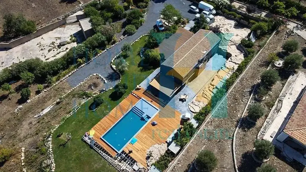 Vue aérienne - Modern Villa with Garden near Noto, Rosolini