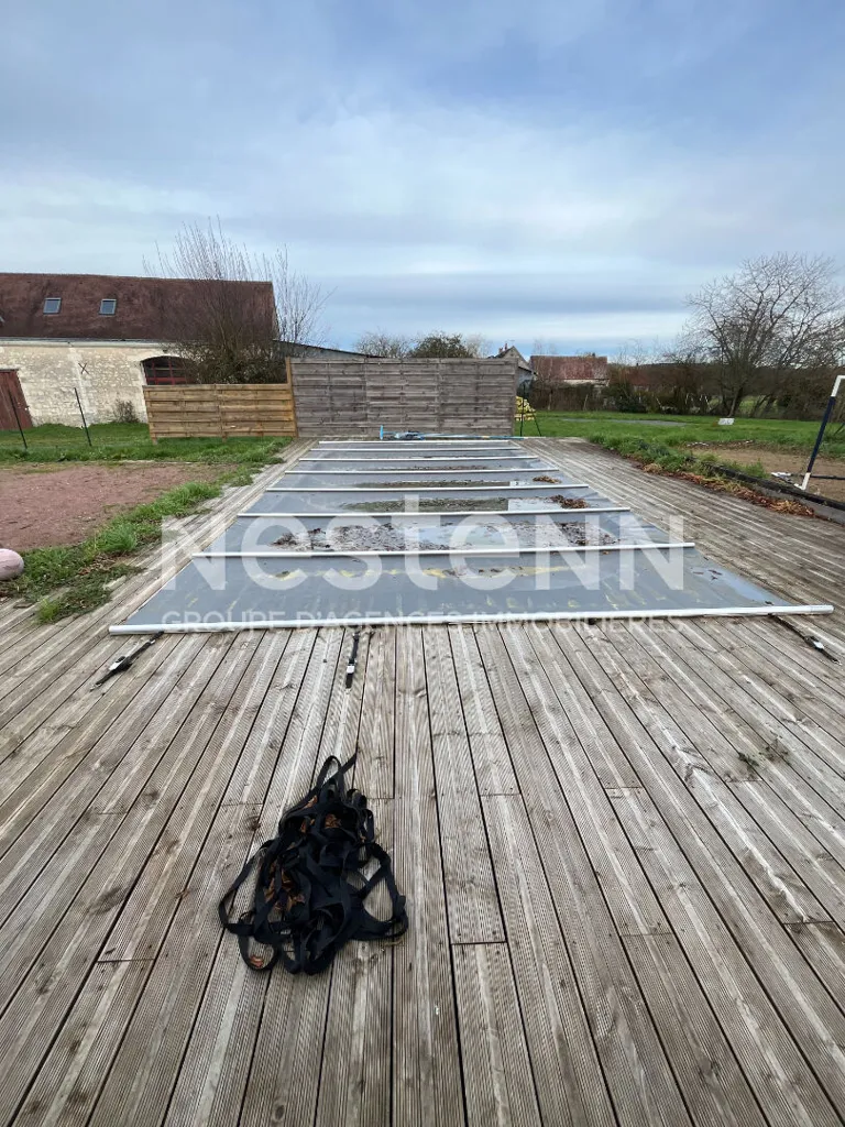 Piscine - Longère Rénovée avec Piscine près de Loches