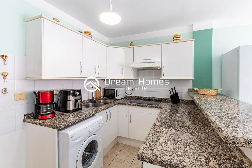 Cuisine - 1-Bedroom Apartment with Pool in Puerto de Santiago