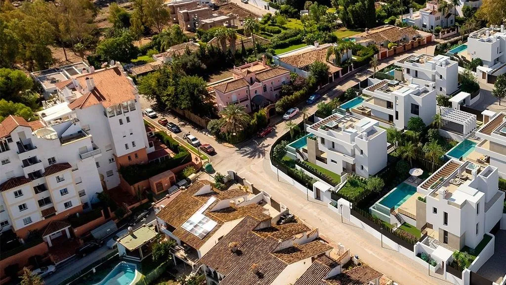 Vista aerea - Luxury Villa with Sea View in Marbella
