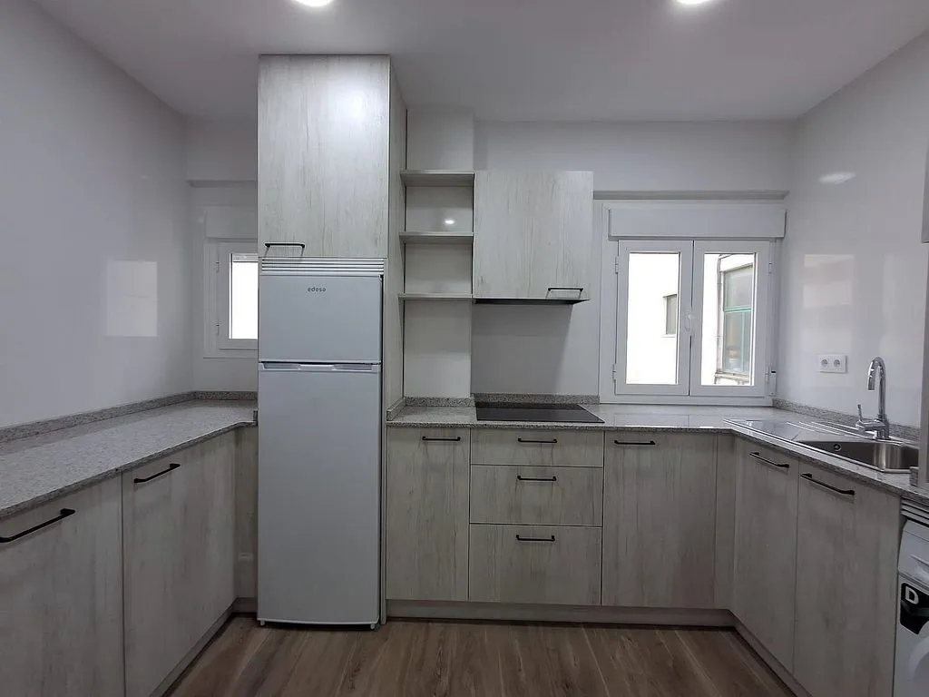 Cuisine - Apartment with Terrace in Ejea de los Caballeros Centre