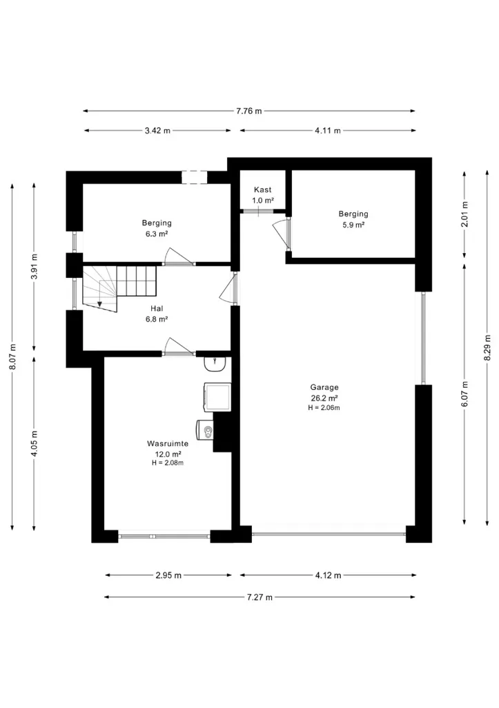 Plan - Maison Individuelle avec Sous-Sol Complet à Meise
