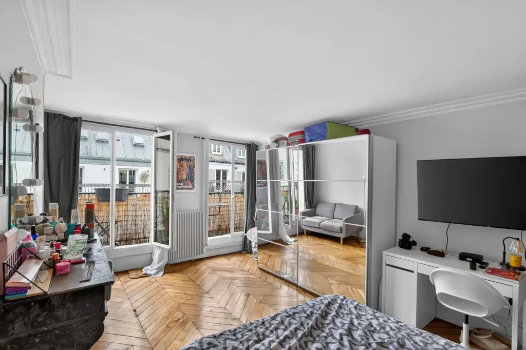 Chambres - Appartement 5 pièces à Paris 9ème