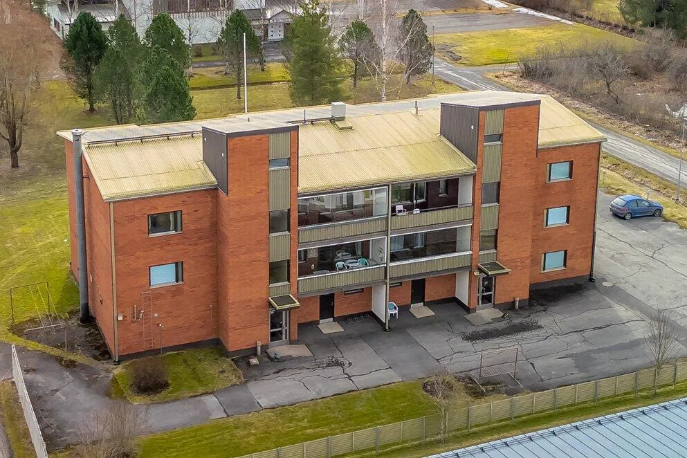 Õhuvaade - City Centre Studio with Sauna in Huittinen