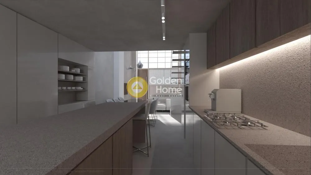 Cuisine - Loft Apartment with Gym in Vyronas