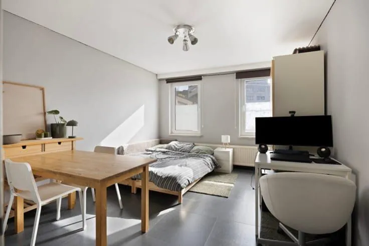 Chambres - Studio Équipé avec Ascenseur à Leuven