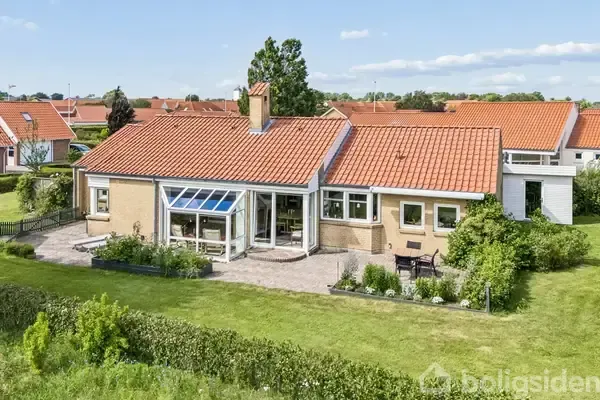 Õhuvaade - Villa with Garden View in Ribe