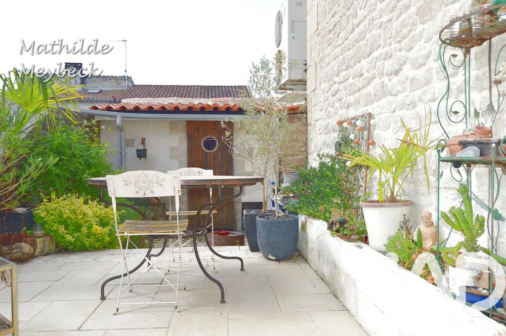 Jardin - Maison de Ville de Caractère à Niort Centre