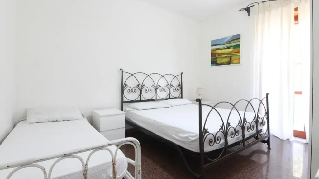 Camere da letto - Trilocale with Private Garden in Agropoli