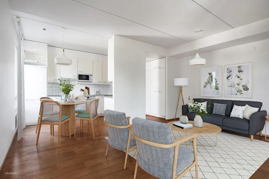 Séjour - Apartment with Glazed Balcony in Konala